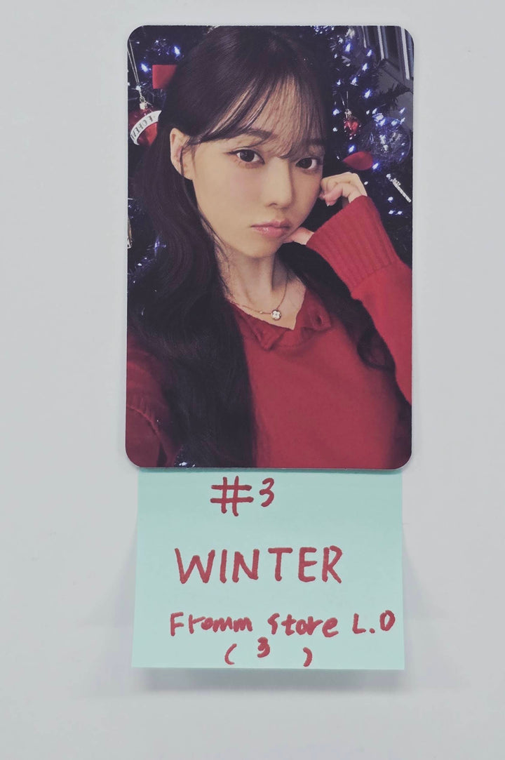 Aespa "Rich Man" - Fromm Store Lucky Draw Event Photocard (ENERGY Ver.) [26.01.08]