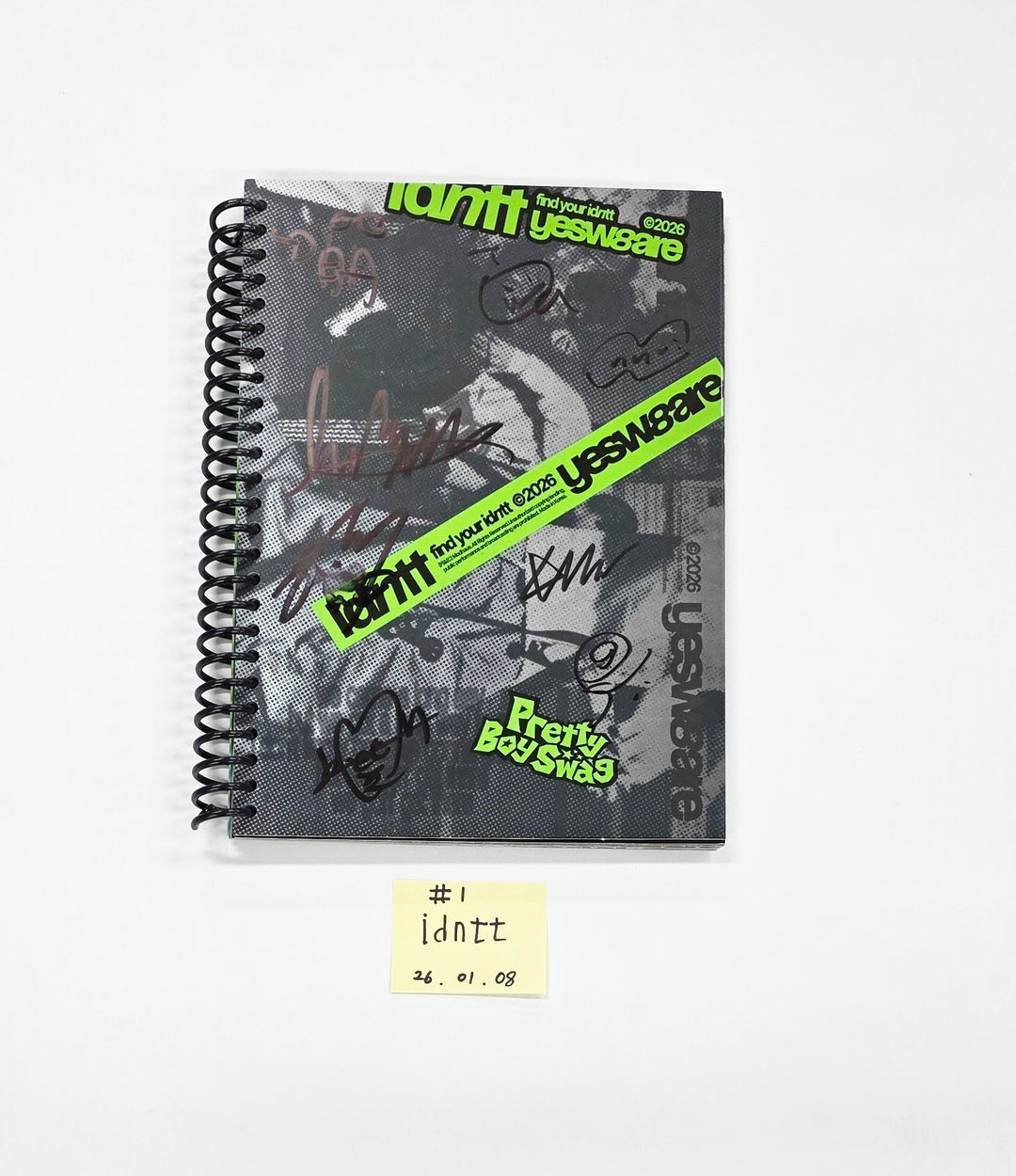 IDNTT "yesweare" - Hand Autographed(Signed) Promo Album [26.01.08]