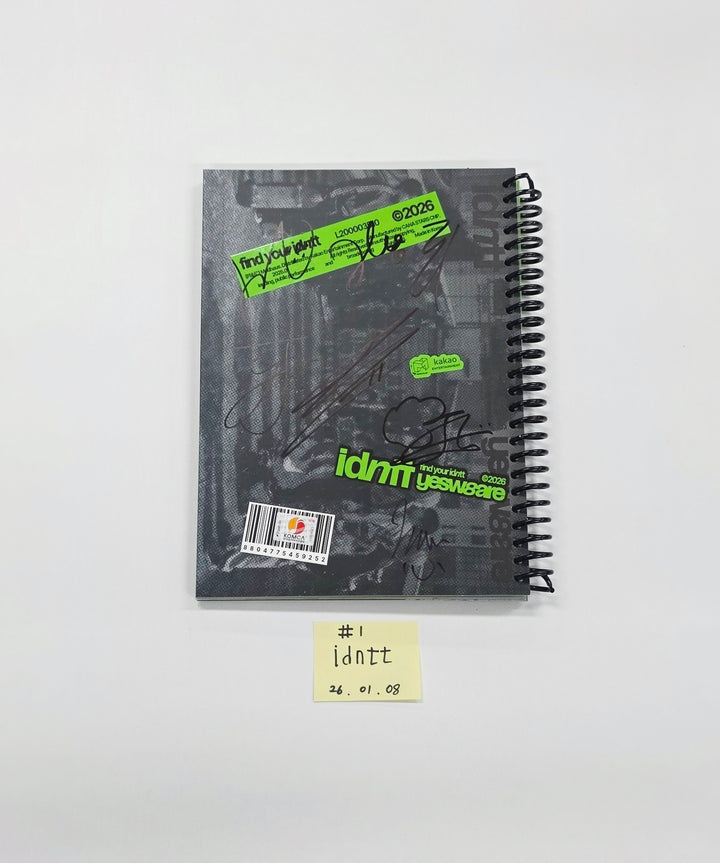 IDNTT "yesweare" - Hand Autographed(Signed) Promo Album [26.01.08]