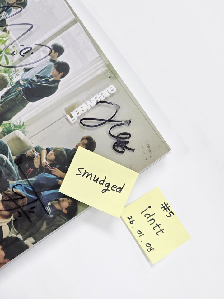 IDNTT "yesweare" - Hand Autographed(Signed) Promo Album [26.01.08]