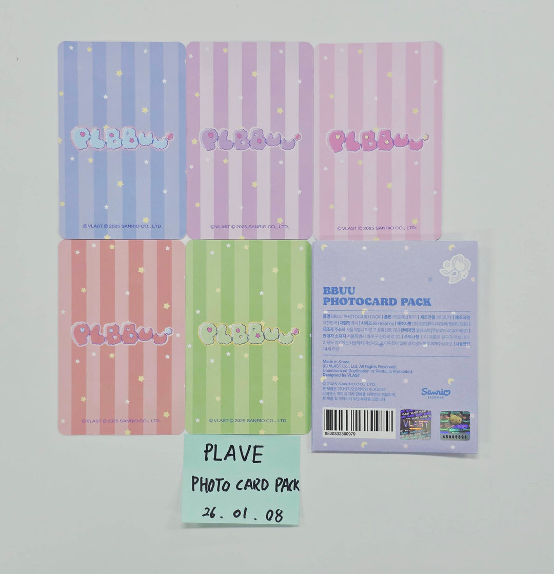 PLAVE "PLBBUU" - BBUU Photocards Set (5EA) [26.01.08]