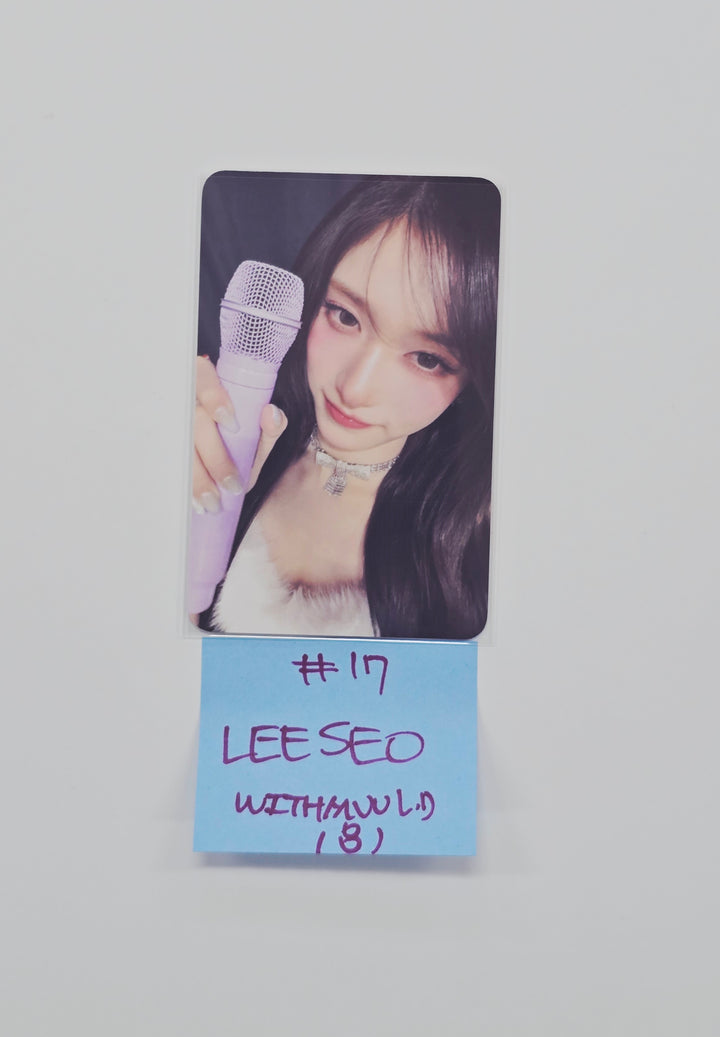 IVE "IVE SECRET" - Withmuu Lucky Draw Event Photocard R3 [26.01.09]