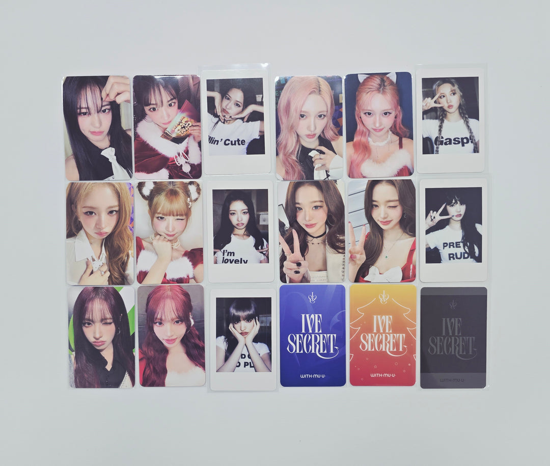 IVE "IVE SECRET" - Withmuu Lucky Draw Event Photocard R3 [26.01.09]