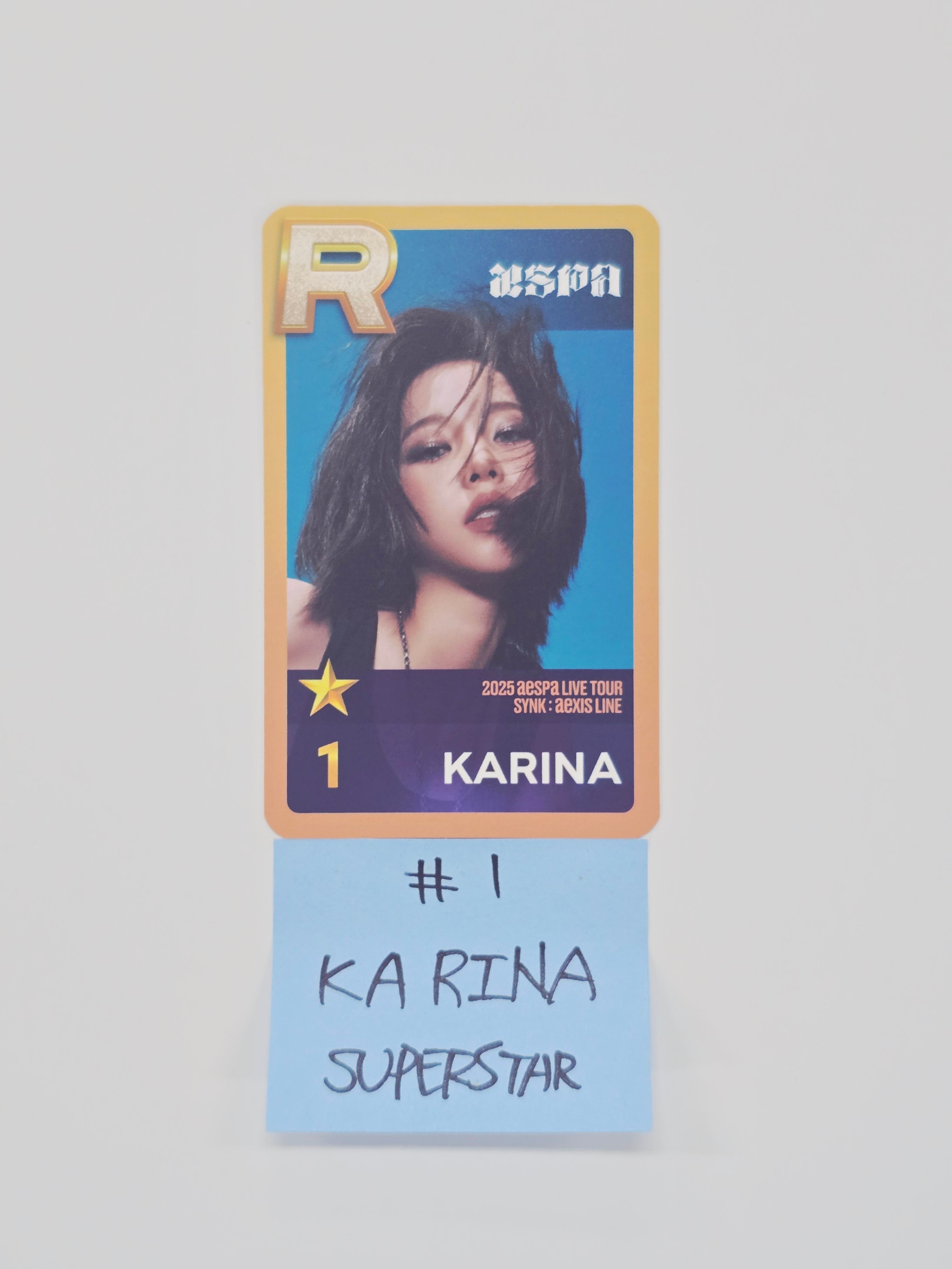AESPA - Superstar Event Photocard [26.01.09] – HALLYUSUPERSTORE