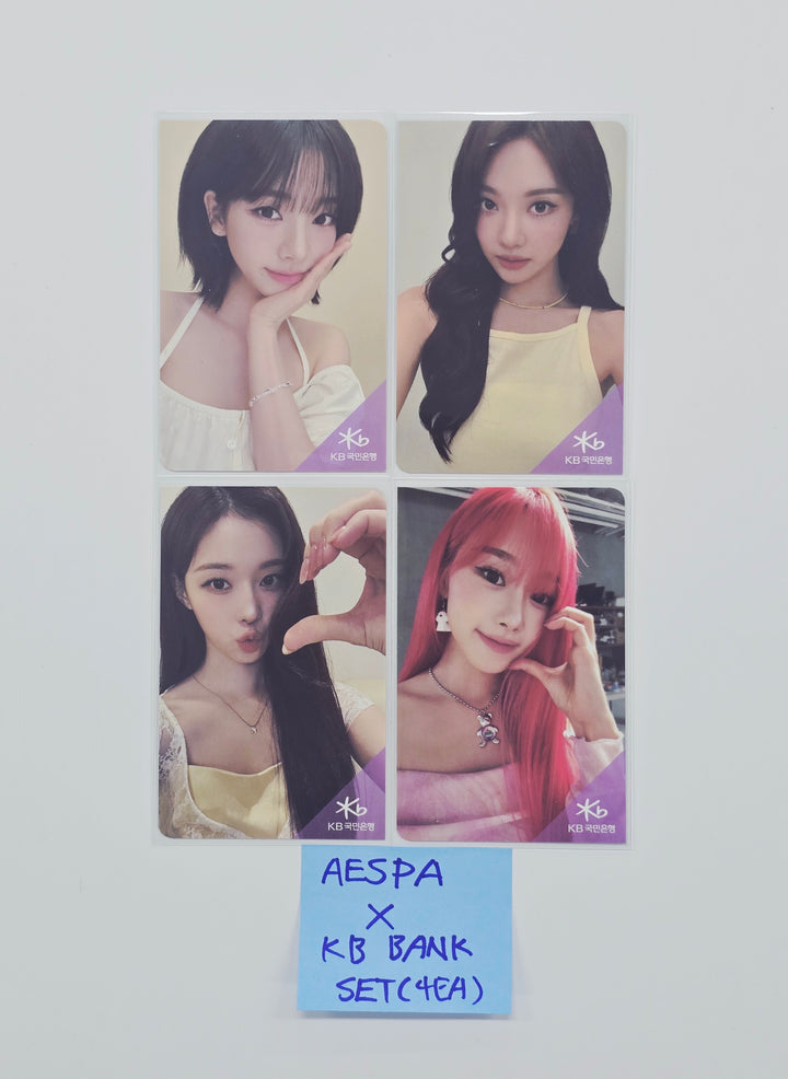 AESPA - KB Bank Event Photocard Set (4ea) [26.01.09]