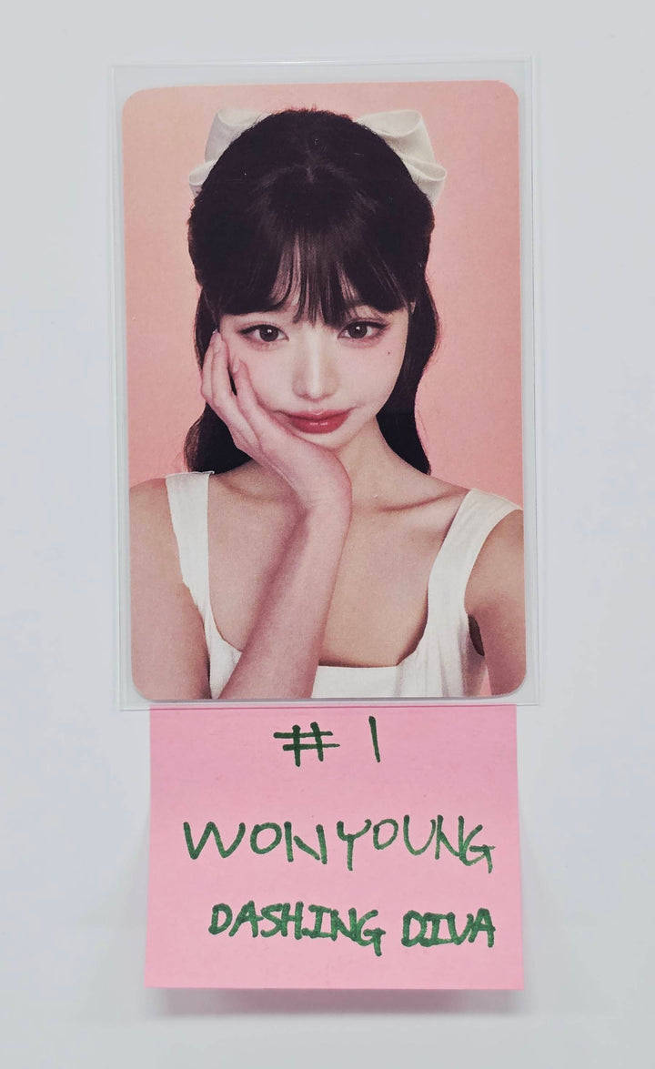 Jang Wonyoung (Of IVE) - DASHING DIVA Event Photocard [26.01.12]