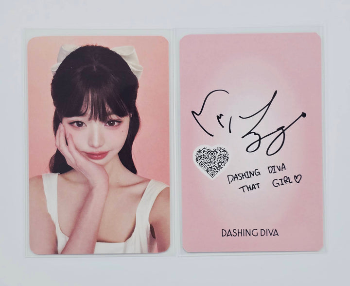 Jang Wonyoung (Of IVE) - DASHING DIVA Event Photocard [26.01.12]