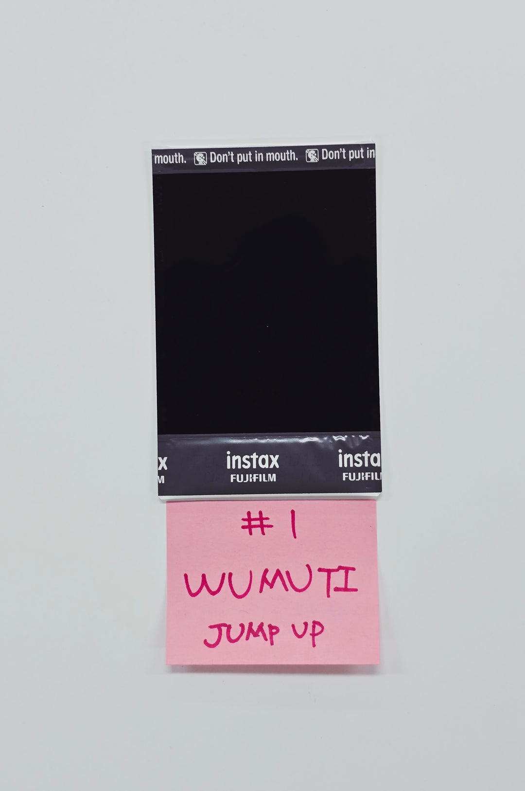 Wumuti (of XLOV) "UXLXVE" - Hand Autograhped(Signed) Polaroid [26.01.12]