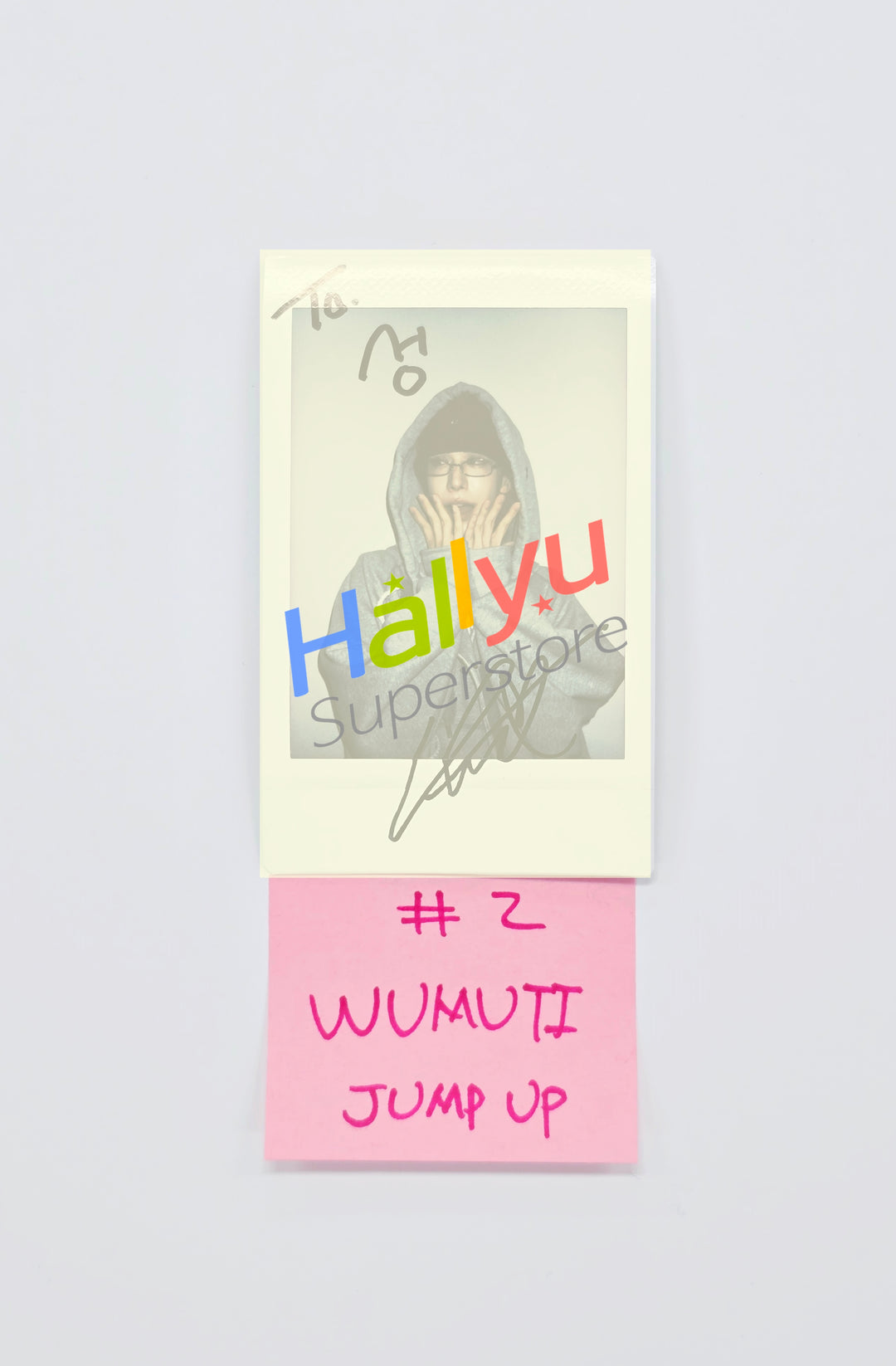 Wumuti (of XLOV) "UXLXVE" - Hand Autograhped(Signed) Polaroid [26.01.12]