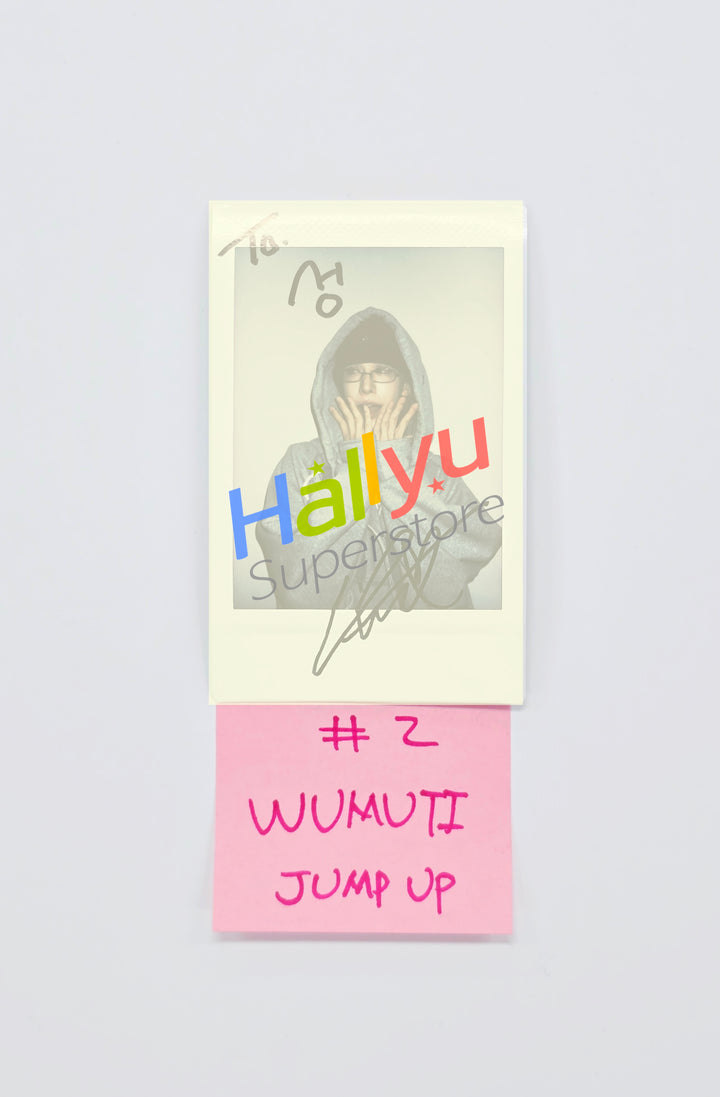 Wumuti (of XLOV) "UXLXVE" - Hand Autograhped(Signed) Polaroid [26.01.12]