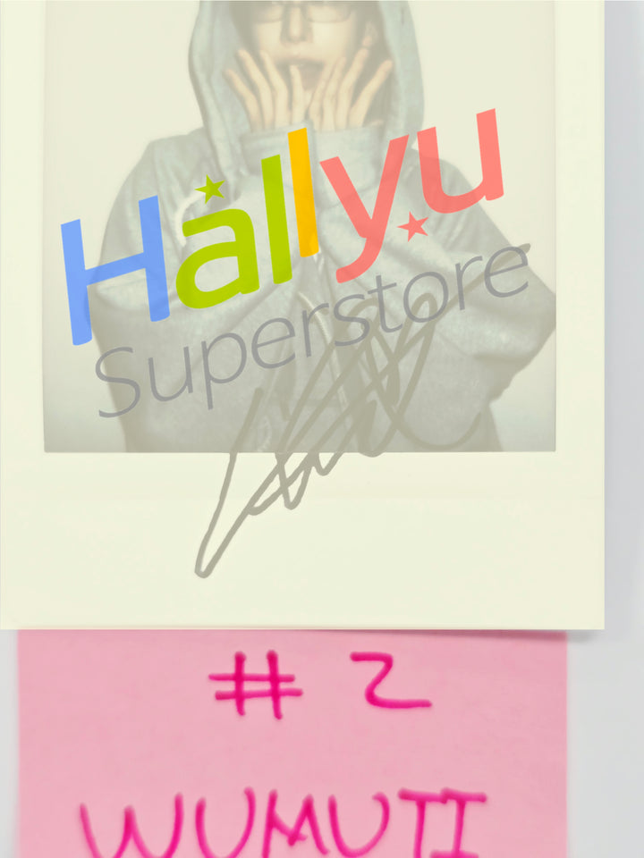 Wumuti (of XLOV) "UXLXVE" - Hand Autograhped(Signed) Polaroid [26.01.12]