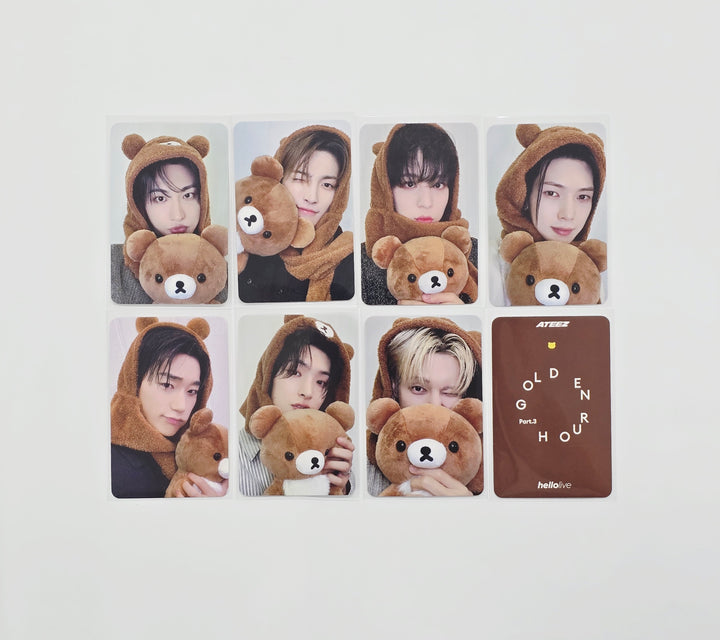 Ateez "GOLDEN HOUR : Part.3" - Hello Live Event Photocard [26.01.12]