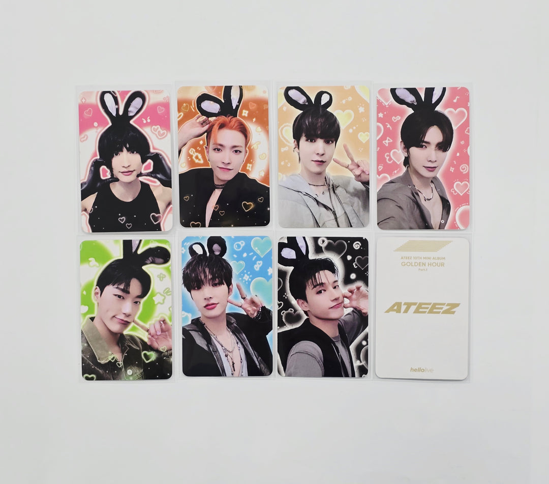 Ateez "GOLDEN HOUR : Part.1" - Hello Live Event Photocard [26.01.12]