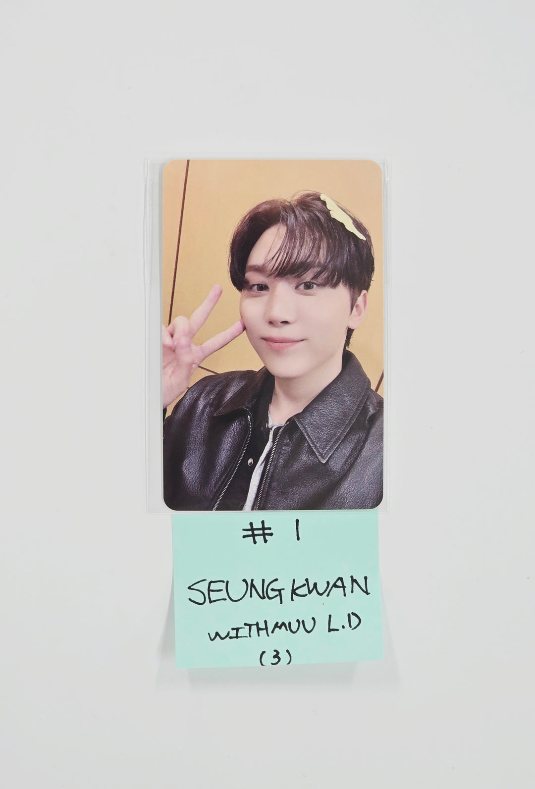 DK X SEUNGKWAN "소야곡" - Withmuu Lucky Draw Event Photocard [26.01.13]