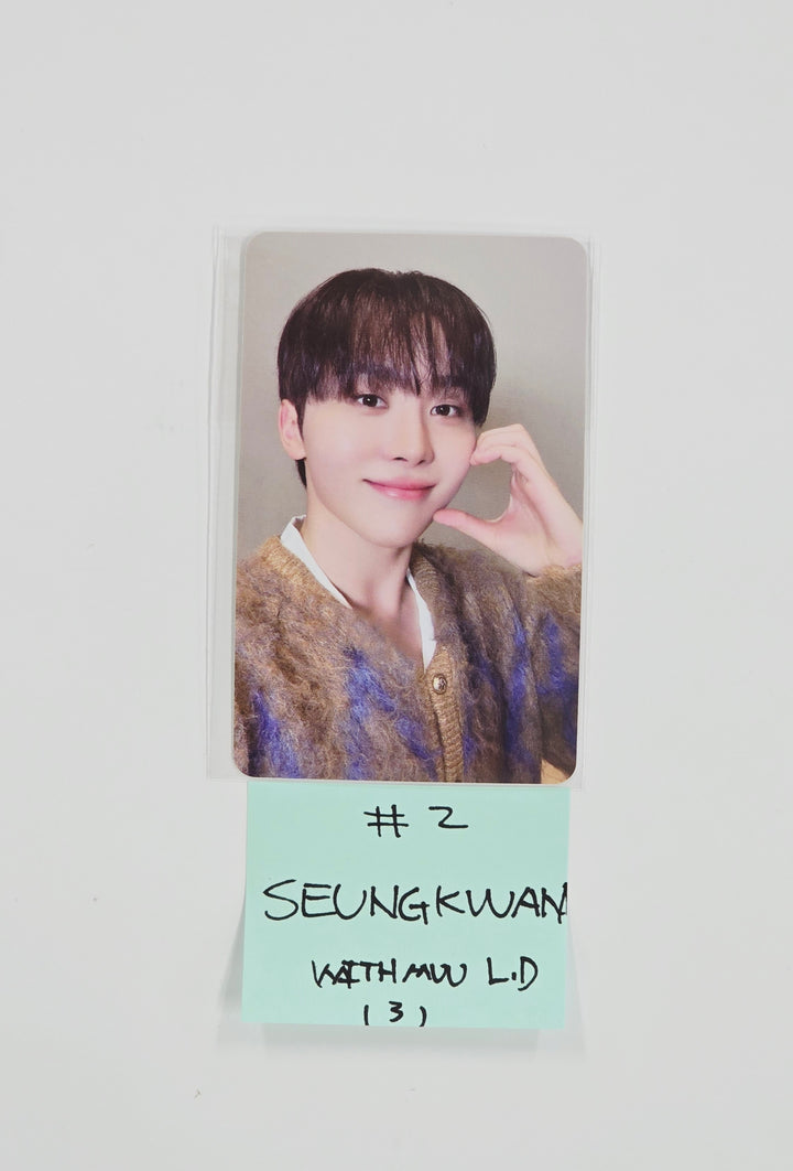 DK X SEUNGKWAN "소야곡" - Withmuu Lucky Draw Event Photocard [26.01.13]