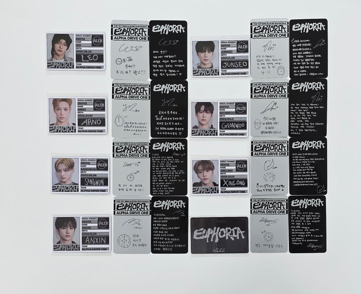 ALPHA DRIVE ONE "EUPHORIA" - Official Photocard, Staff Pass Photocard (Freak Alarm ver.) [26.01.13]
