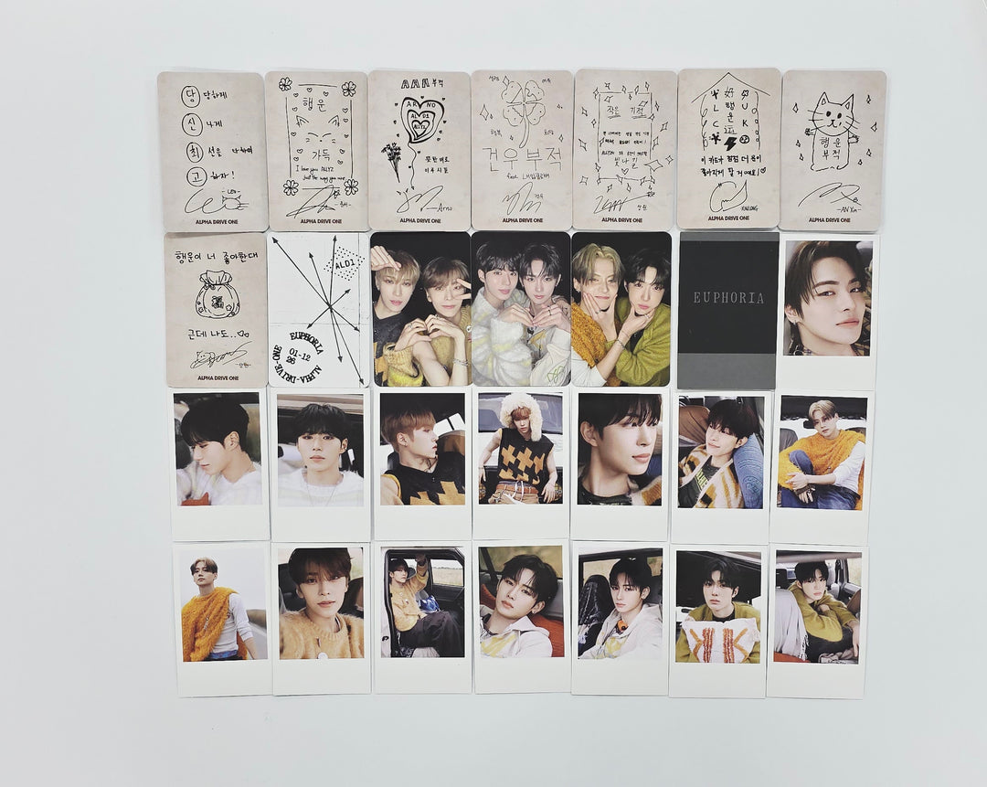 ALPHA DRIVE ONE "EUPHORIA" - Official Photocard, Polaroid type Photocard (Star Road ver.) [26.01.13]
