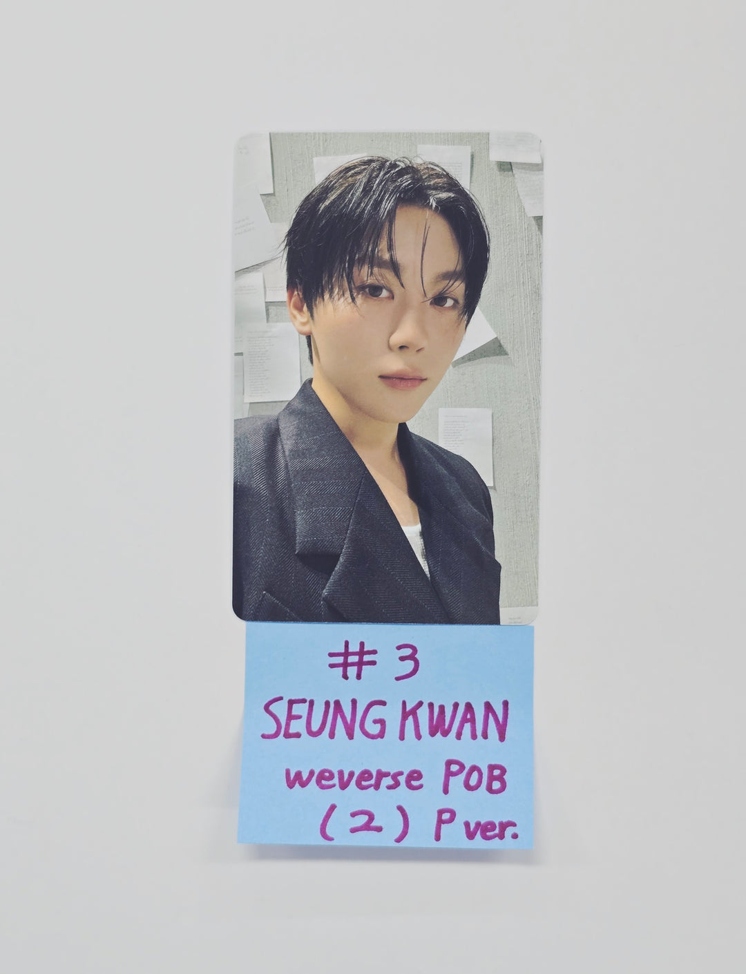 DK X SEUNGKWAN "소야곡" - Weverse Shop Pre-Order Benefit Photocard [26.01.14]