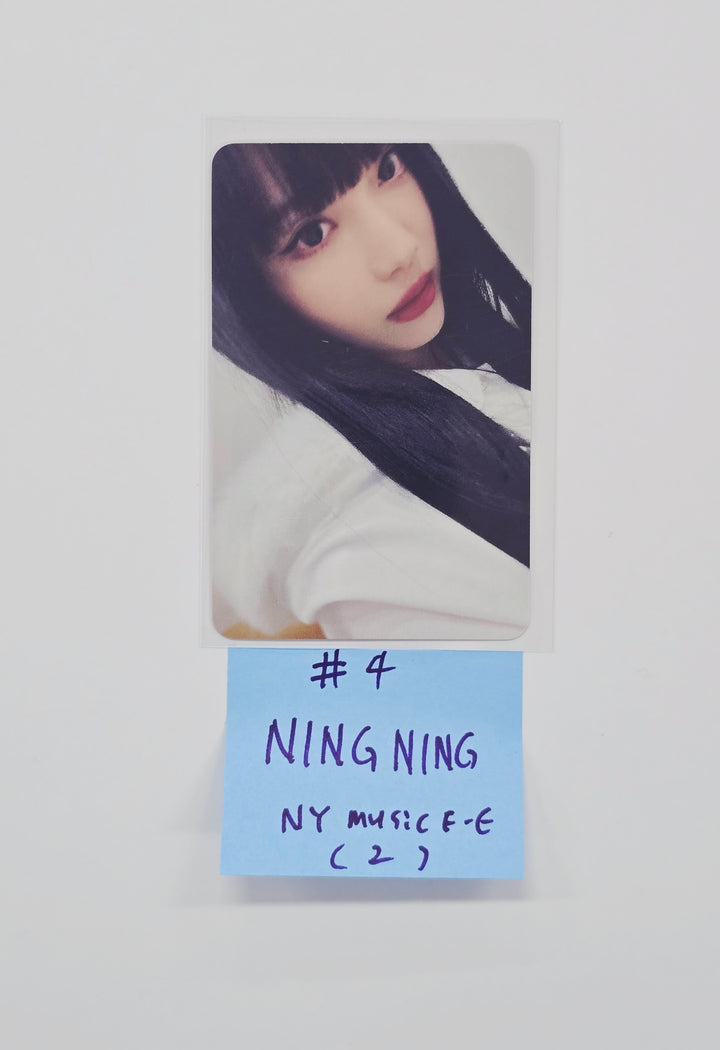 Aespa "Rich Man" - NY Music Fansign Event Photocard (BURST Ver.) [26.01.14]