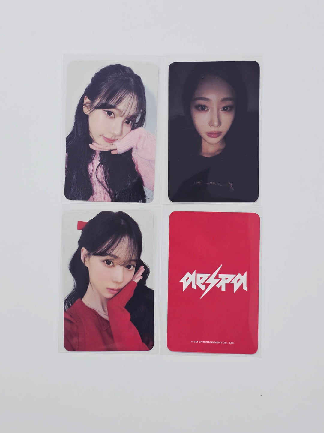 Aespa "Rich Man" - NY Music Fansign Event Photocard (BURST Ver.) [26.01.14]