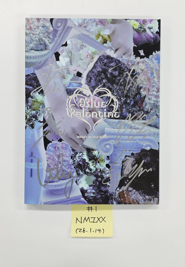 NMIXX "Blue Valentine" & MEOVV 1st EP "MY EYES OPEN VVIDE’" - Hand Autograhped(Signed) Album [26.1.14]