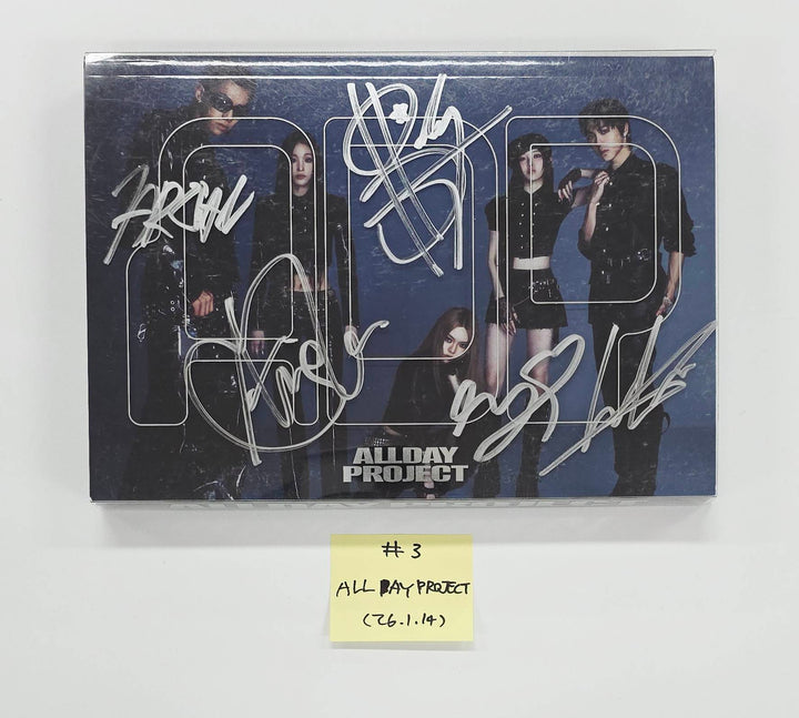 ALL DAY PROJECT "ALL DAY PROJECT", NEXZ "Beat-Boxer" - Hand Autographed(Signed) Promo Album [26.1.14]