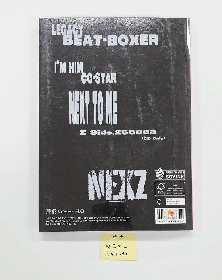 ALL DAY PROJECT "ALL DAY PROJECT", NEXZ "Beat-Boxer" - Hand Autographed(Signed) Promo Album [26.1.14]