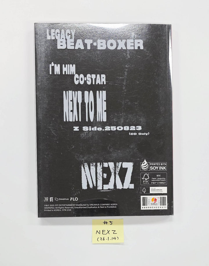 ALL DAY PROJECT "ALL DAY PROJECT", NEXZ "Beat-Boxer" - Hand Autographed(Signed) Promo Album [26.1.14]