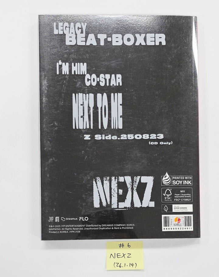 ALL DAY PROJECT "ALL DAY PROJECT", NEXZ "Beat-Boxer" - Hand Autographed(Signed) Promo Album [26.1.14]