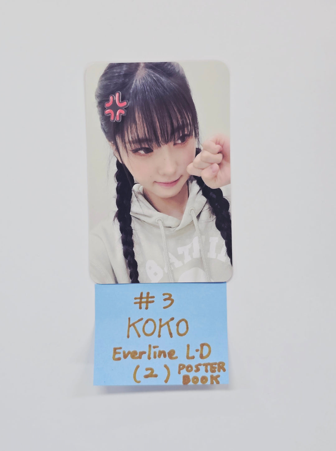 IZNA "Not Just Pretty" - Everline Lucky Draw Event Photocard (POSTERBOOK Ver.) [26.01.14]