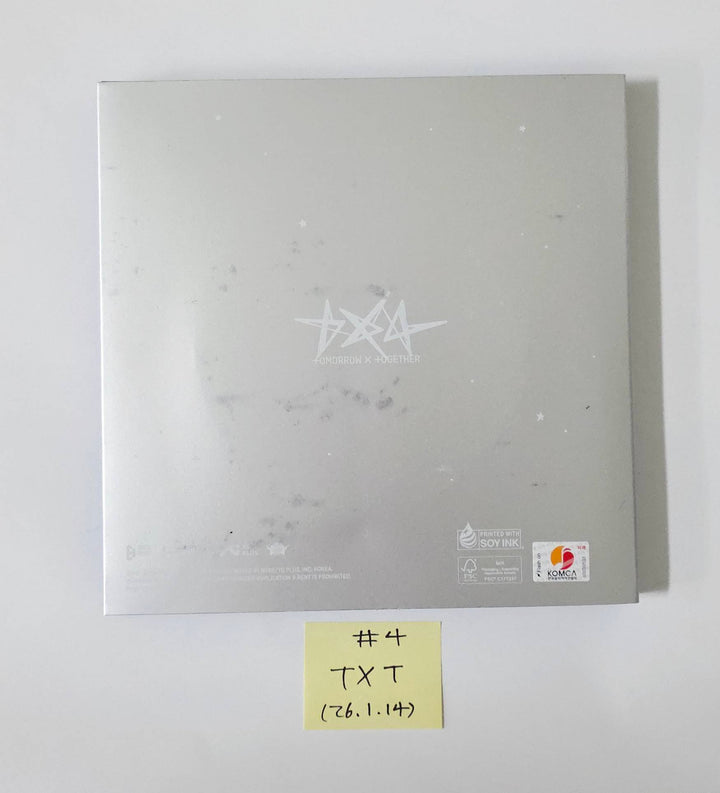 TXT "TOGETHER & SANCTUARY" - Hand Autographed(Signed) Promo Album [26.1.14]