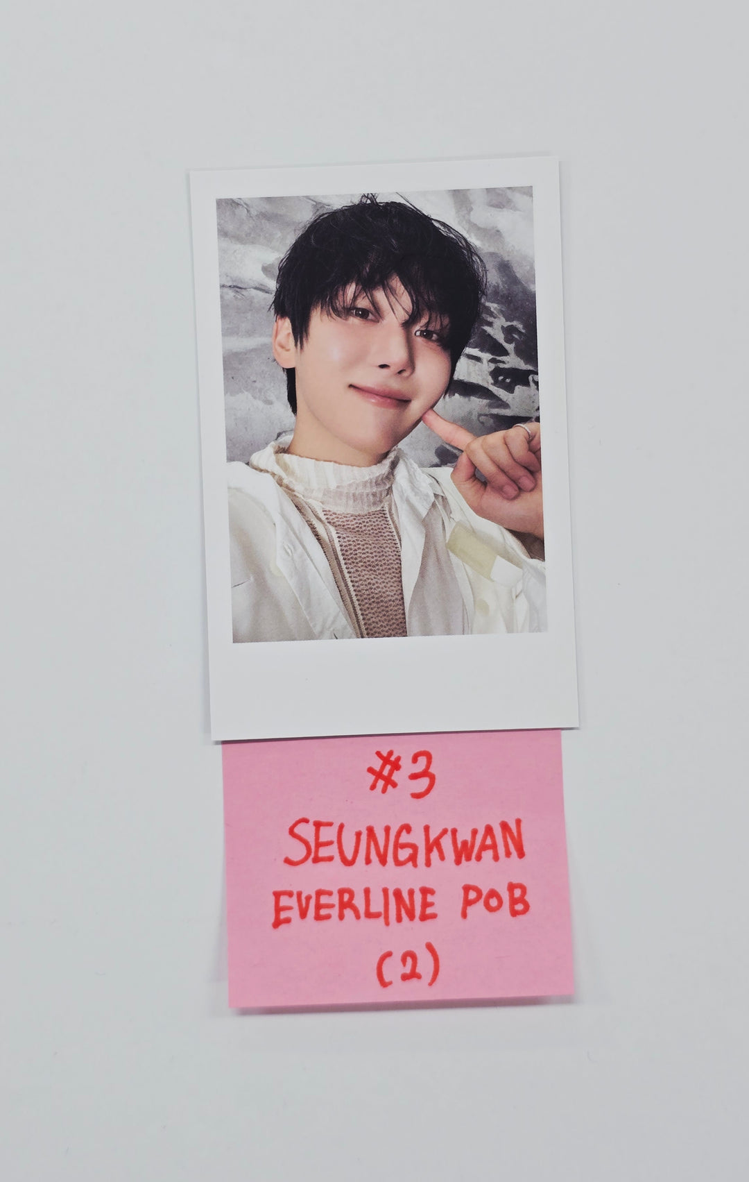 DK X SEUNGKWAN "소야곡" - Everline Pre-Order Benefit Photocard, Polaroid type Photocard (photobook,compact Ver.) [26.01.15]