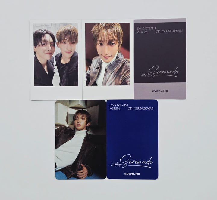 DK X SEUNGKWAN "소야곡" - Everline Pre-Order Benefit Photocard, Polaroid type Photocard (photobook,compact Ver.) [26.01.15]