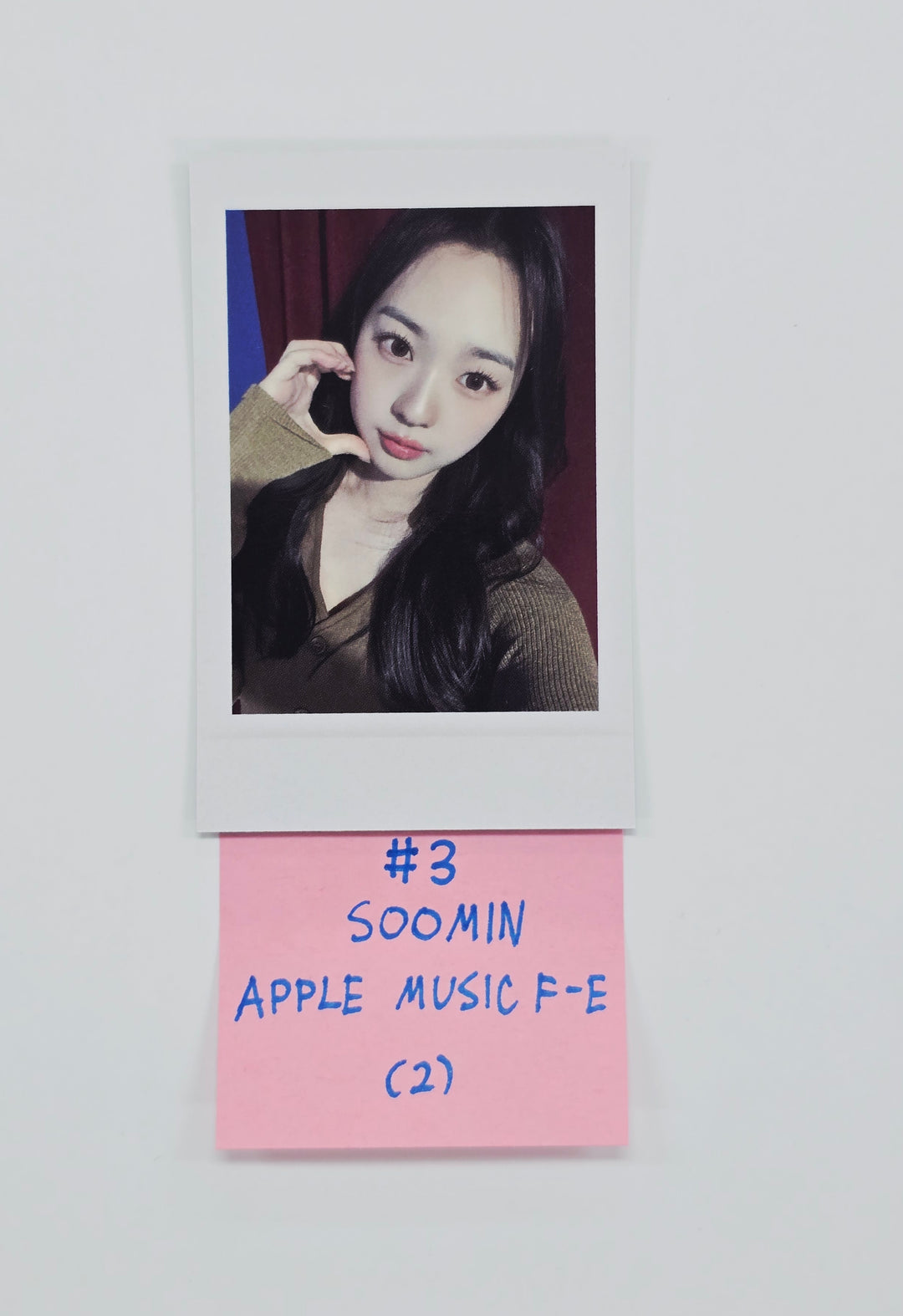 Triples_msnz "Beyond Beauty" - Apple Music Fansing Event Polaroid type Photocard (Objekt Music Album ver.) [26.01.15]