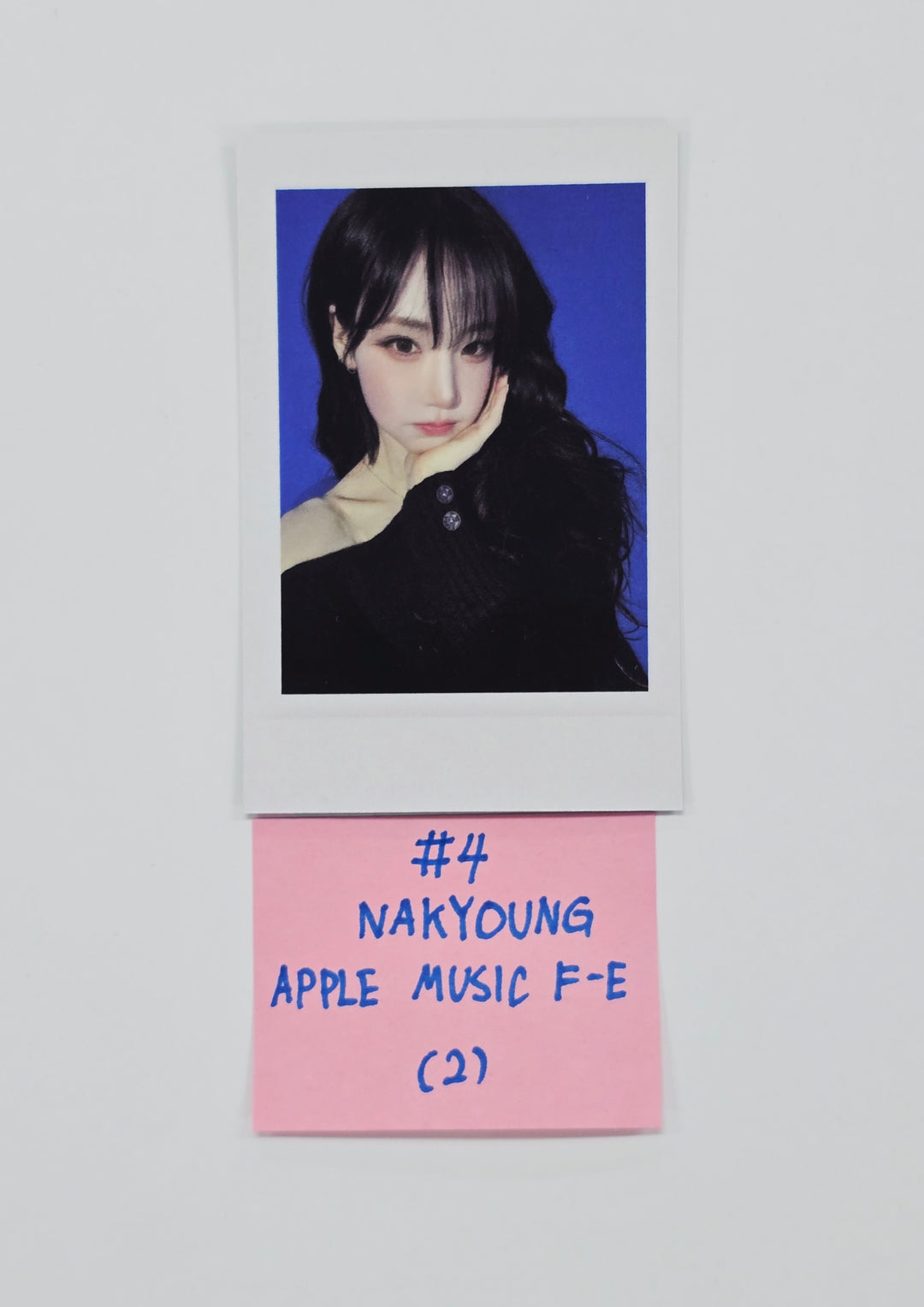 Triples_msnz "Beyond Beauty" - Apple Music Fansing Event Polaroid type Photocard (Objekt Music Album ver.) [26.01.15]