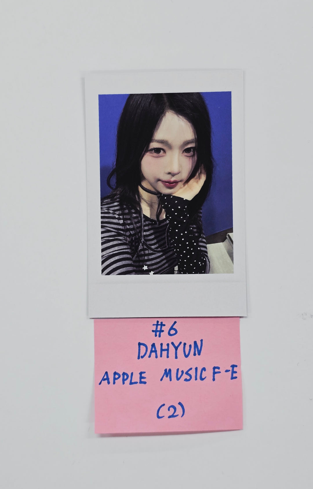 Triples_msnz "Beyond Beauty" - Apple Music Fansing Event Polaroid type Photocard (Objekt Music Album ver.) [26.01.15]