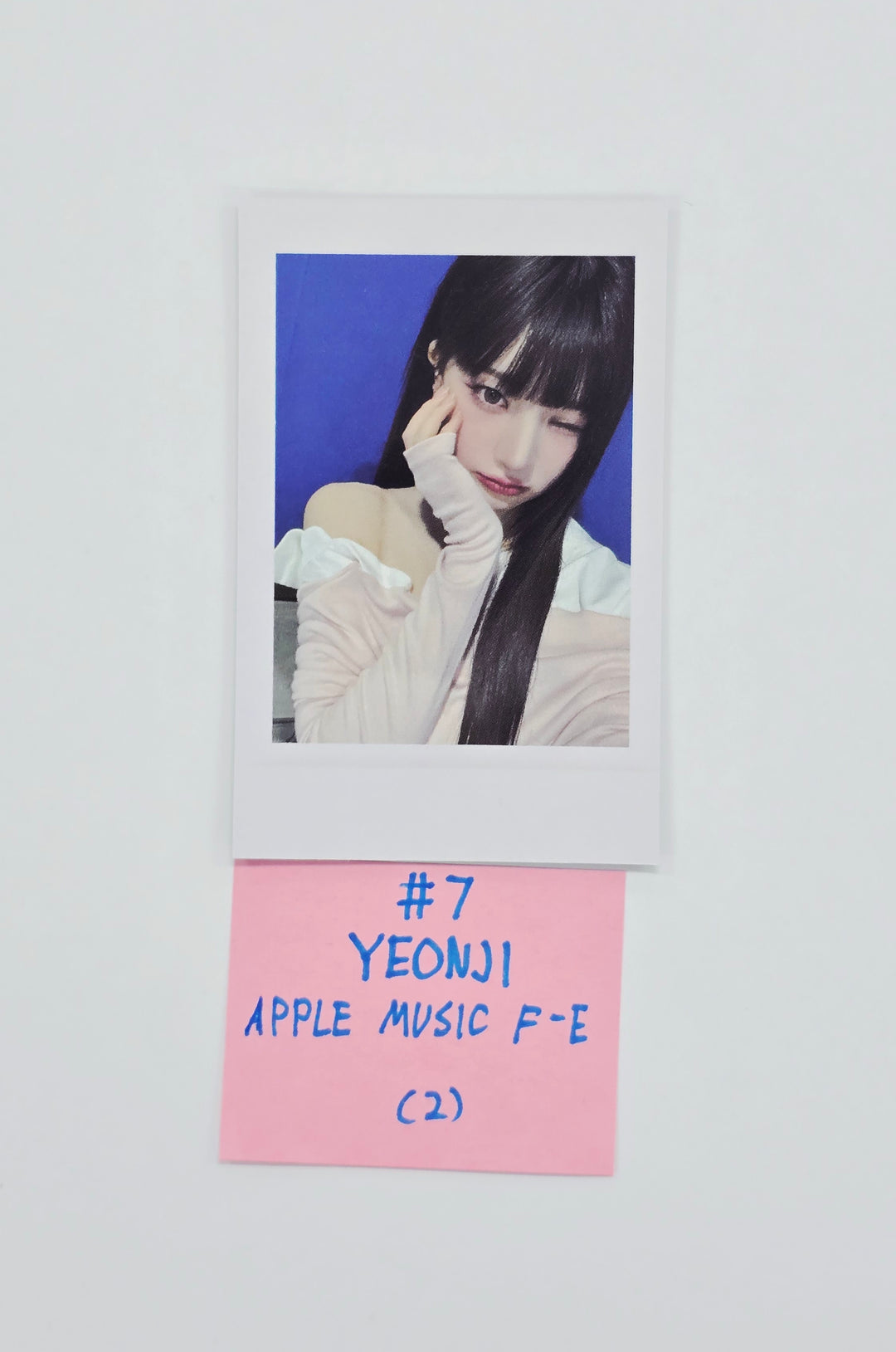 Triples_msnz "Beyond Beauty" - Apple Music Fansing Event Polaroid type Photocard (Objekt Music Album ver.) [26.01.15]