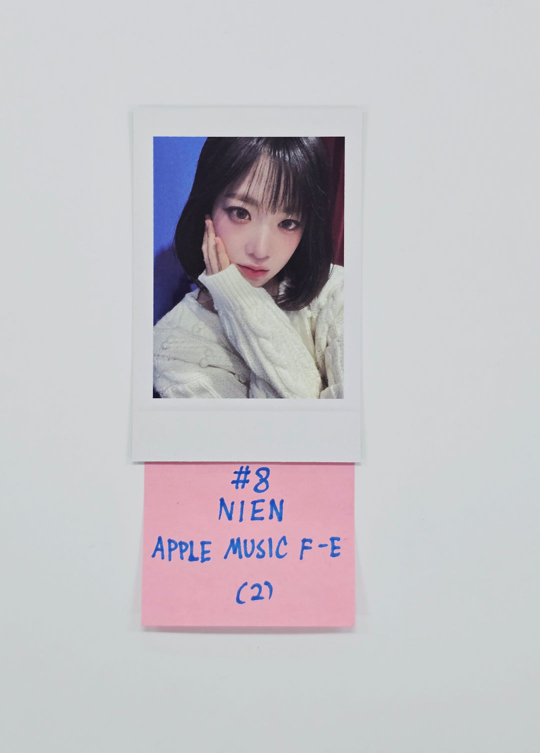 Triples_msnz "Beyond Beauty" - Apple Music Fansing Event Polaroid type Photocard (Objekt Music Album ver.) [26.01.15]