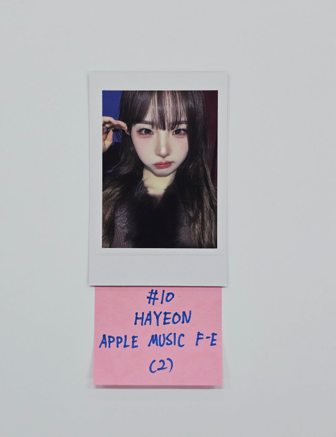 Triples_msnz "Beyond Beauty" - Apple Music Fansing Event Polaroid type Photocard (Objekt Music Album ver.) [26.01.15]