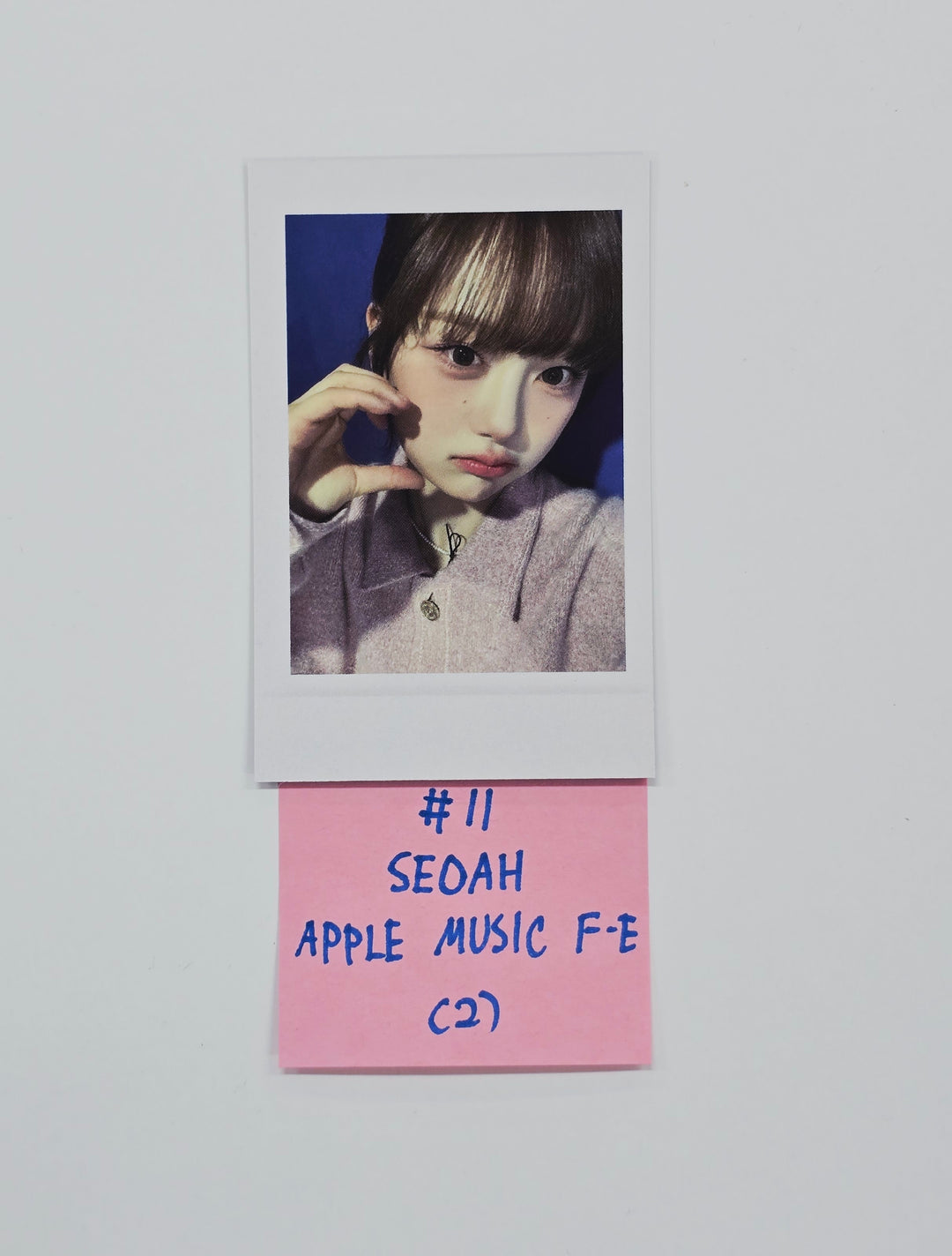 Triples_msnz "Beyond Beauty" - Apple Music Fansing Event Polaroid type Photocard (Objekt Music Album ver.) [26.01.15]