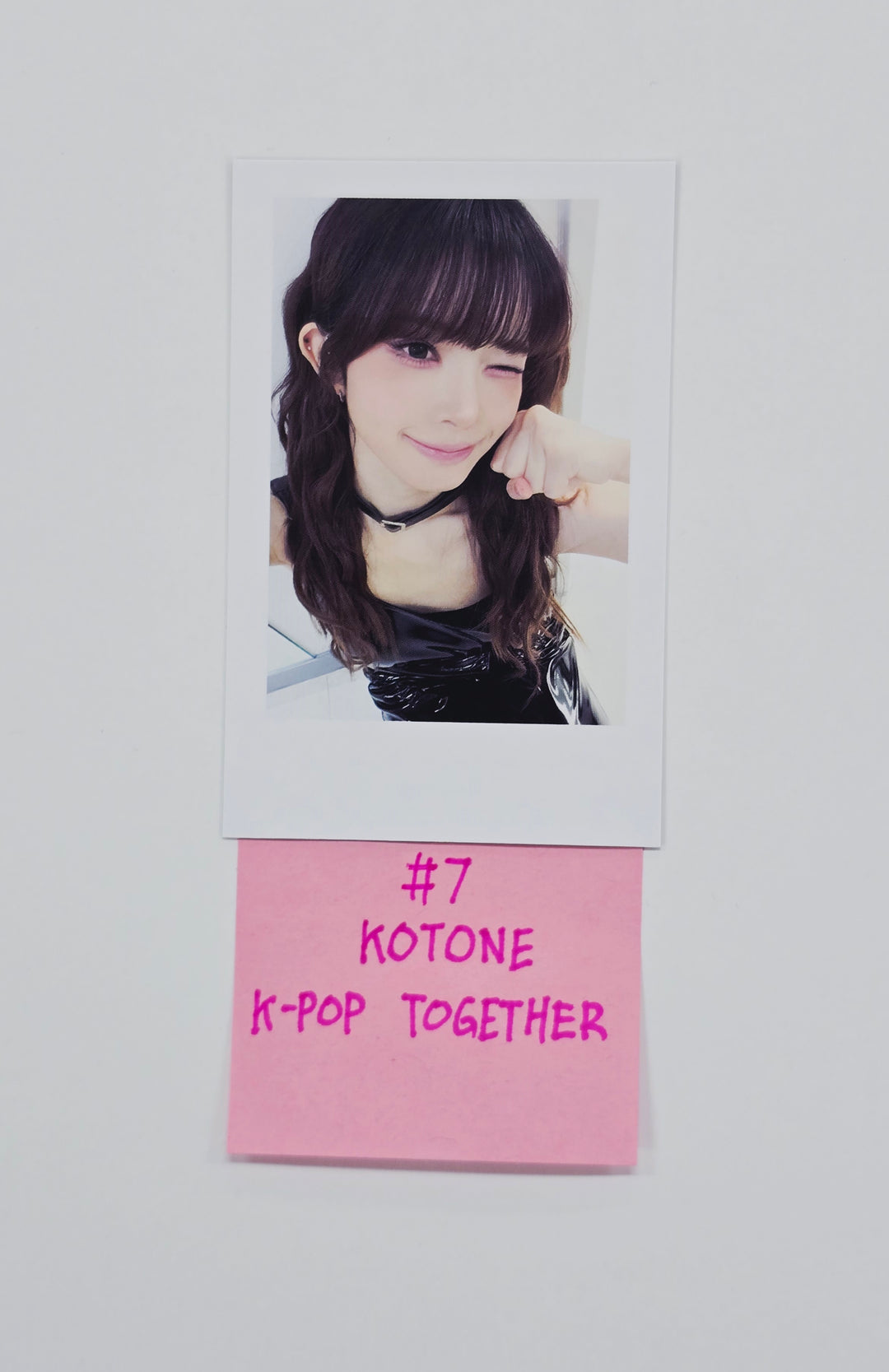 Triples_msnz "Beyond Beauty" - Kpop Together Fansing Event Polaroid type Photocard (Objekt Music Album ver.) [26.01.15]