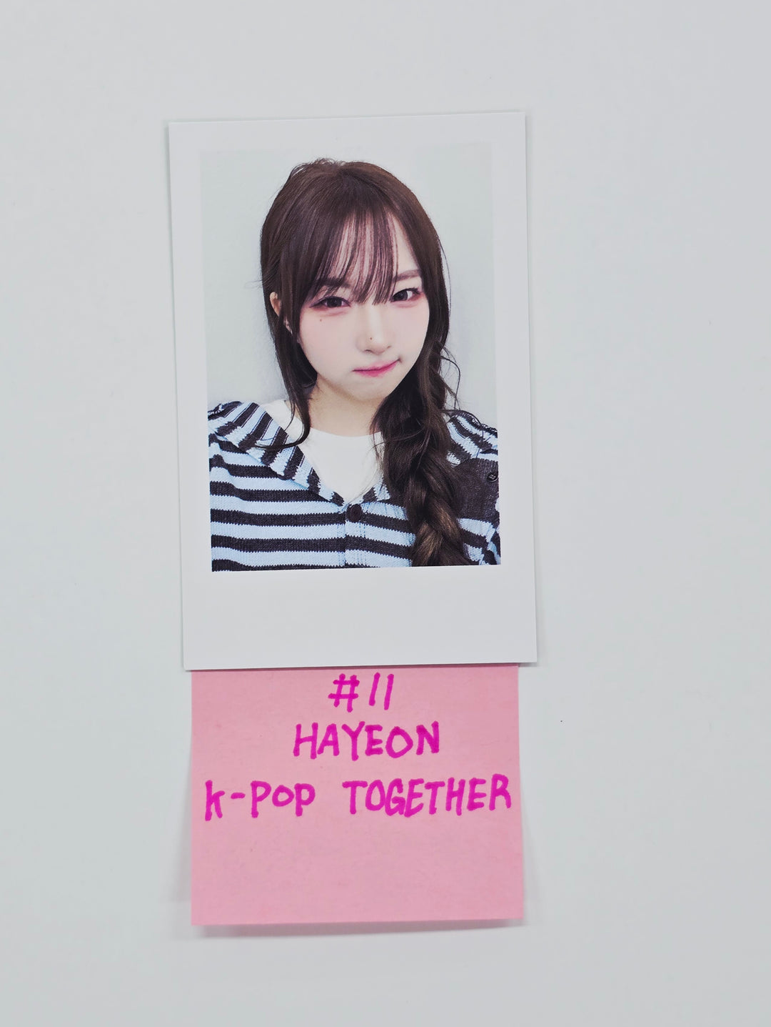 Triples_msnz "Beyond Beauty" - Kpop Together Fansing Event Polaroid type Photocard (Objekt Music Album ver.) [26.01.15]