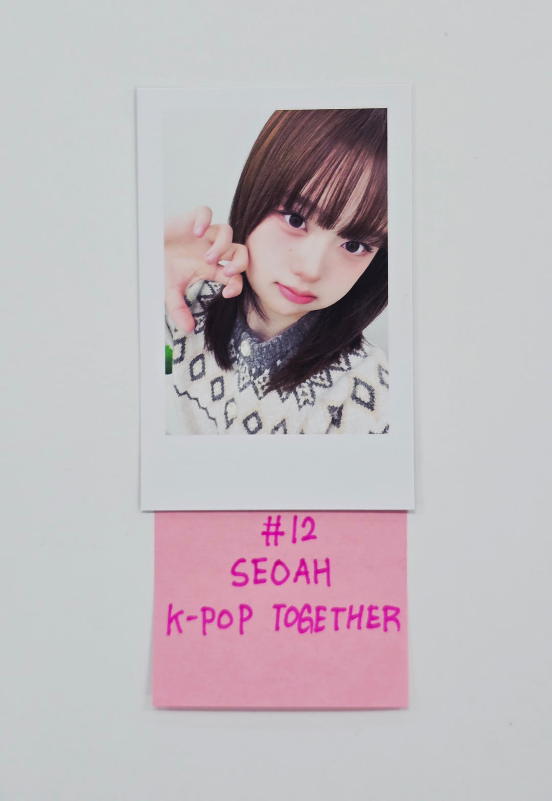 Triples_msnz "Beyond Beauty" - Kpop Together Fansing Event Polaroid type Photocard (Objekt Music Album ver.) [26.01.15]