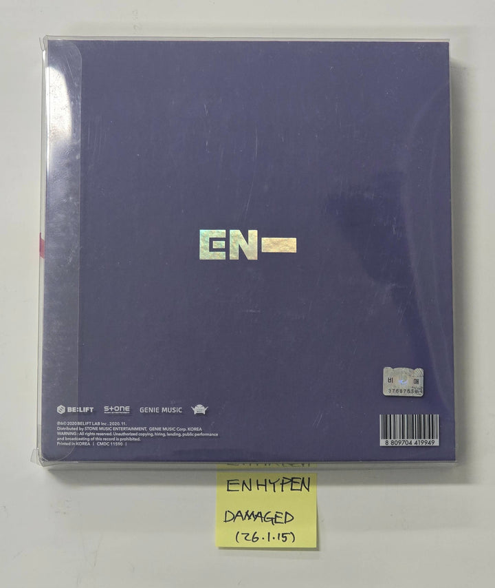 ENHYPEN "BORDER : DAY ONE" - Hand Autographed(Signed) Promo Album [26.1.15] - Must Read !