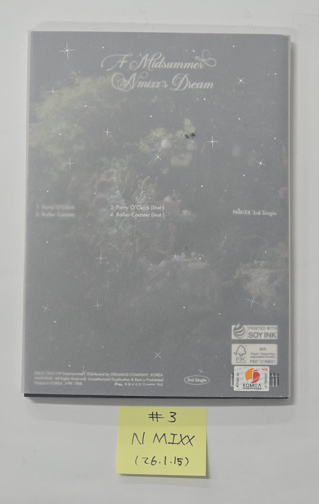 NMIXX "Fe3O4: BREAK & A Midsummer NMIXX's Dream & EXPERGO" - Hand Autographed(Signed) Promo Album [26.1.15]