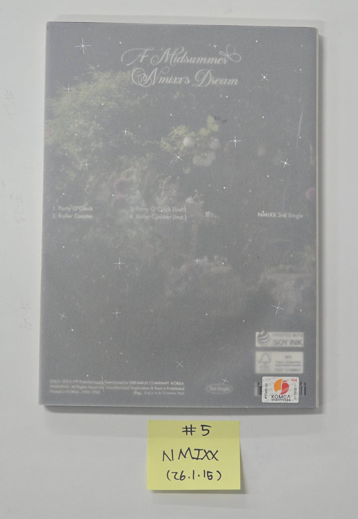 NMIXX "Fe3O4: BREAK & A Midsummer NMIXX's Dream & EXPERGO" - Hand Autographed(Signed) Promo Album [26.1.15]