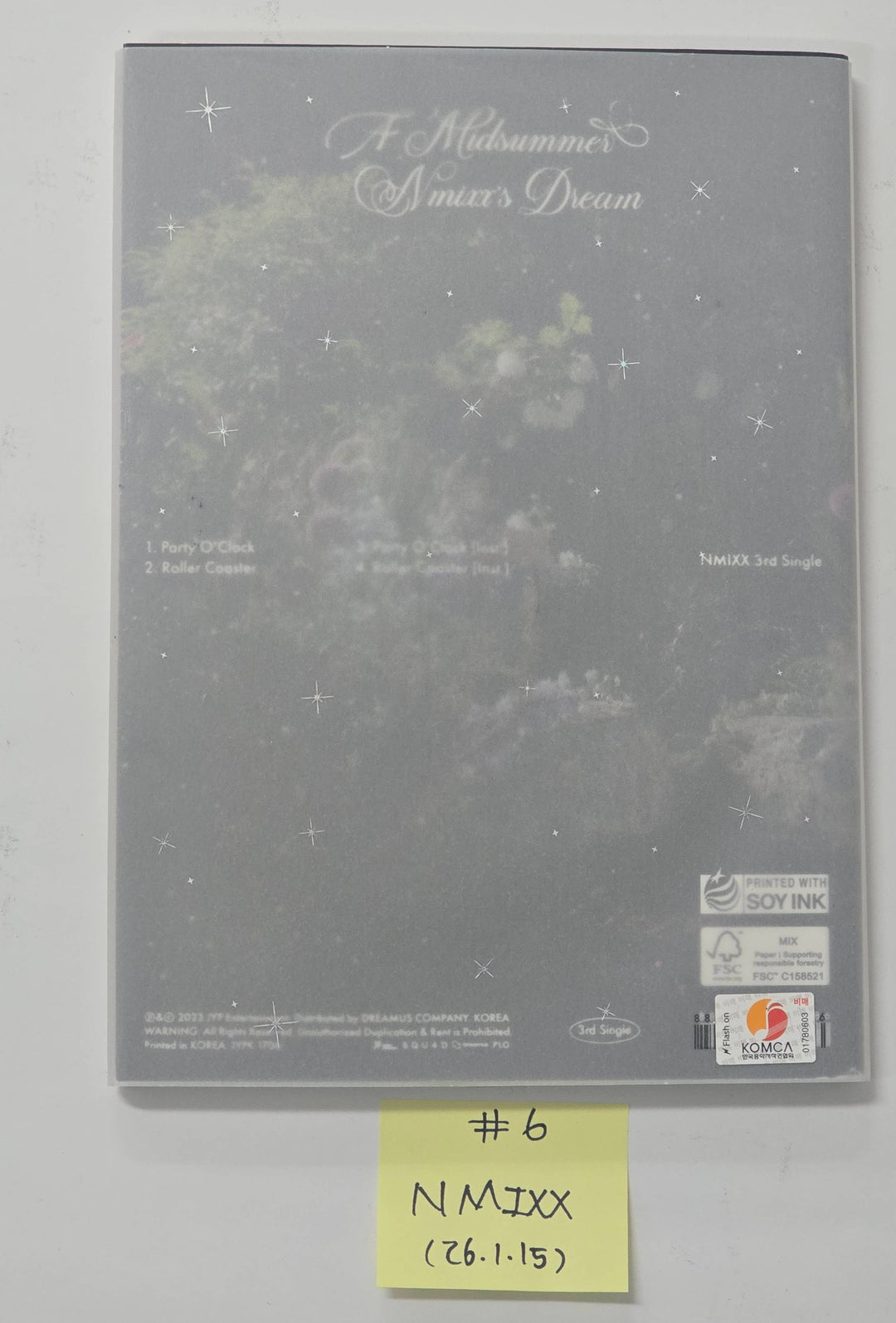 NMIXX "Fe3O4: BREAK & A Midsummer NMIXX's Dream & EXPERGO" - Hand Autographed(Signed) Promo Album [26.1.15]