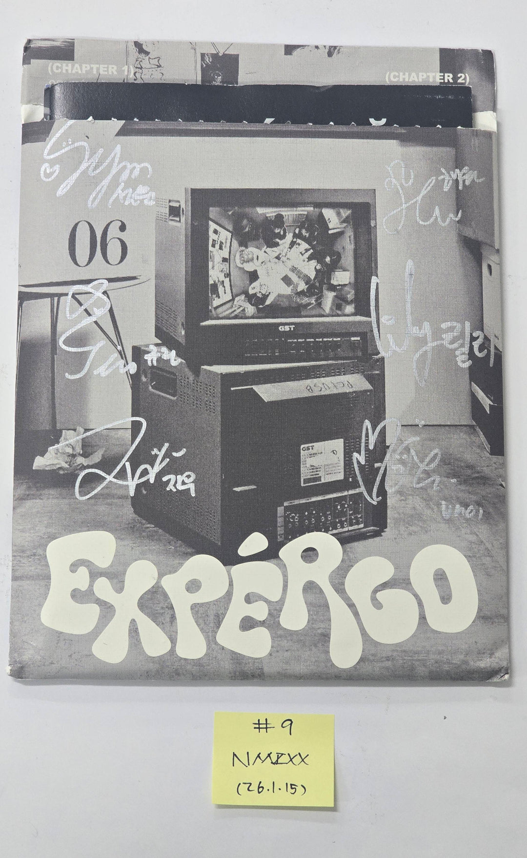 NMIXX "Fe3O4: BREAK & A Midsummer NMIXX's Dream & EXPERGO" - Hand Autographed(Signed) Promo Album [26.1.15]