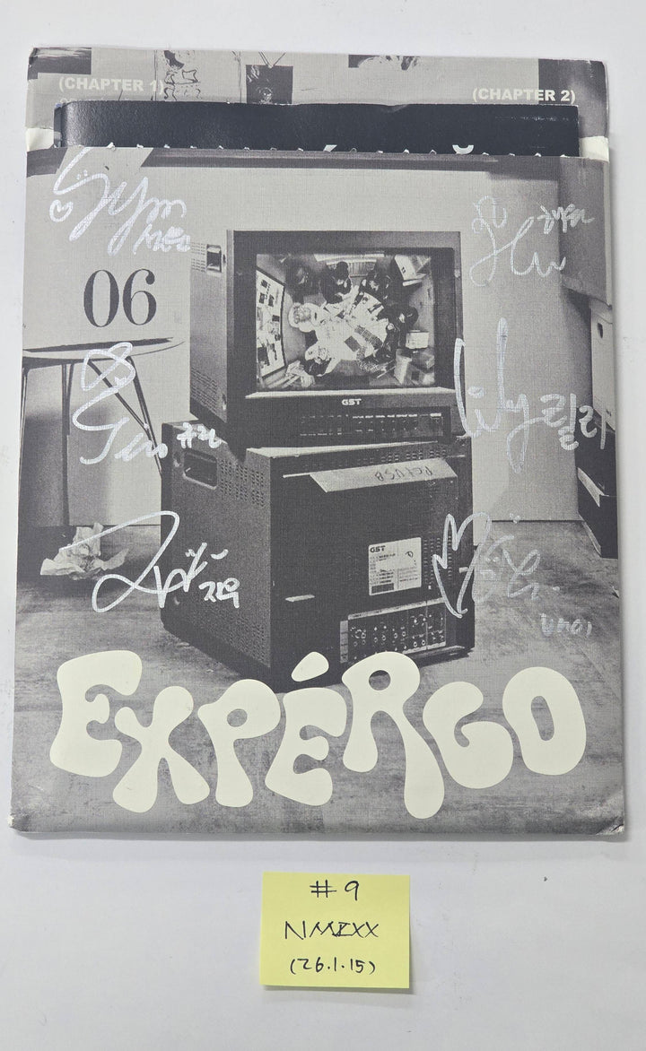 NMIXX "Fe3O4: BREAK & A Midsummer NMIXX's Dream & EXPERGO" - Hand Autographed(Signed) Promo Album [26.1.15]