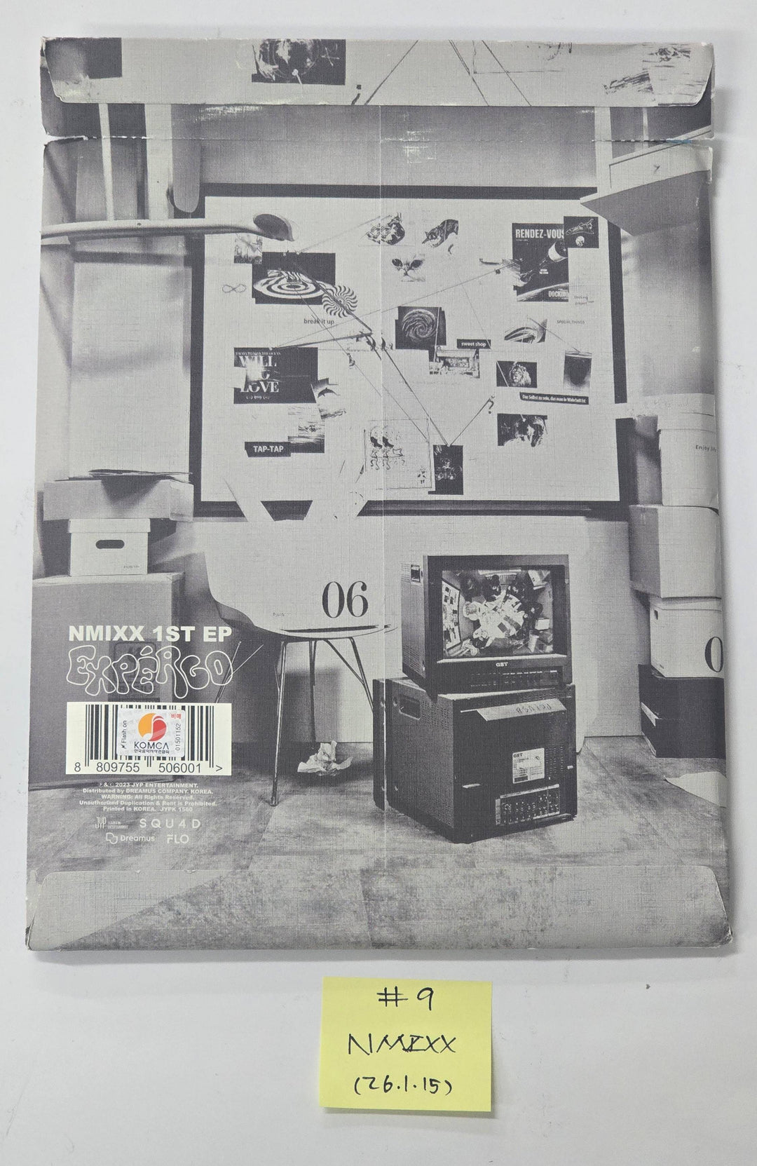 NMIXX "Fe3O4: BREAK & A Midsummer NMIXX's Dream & EXPERGO" - Hand Autographed(Signed) Promo Album [26.1.15]